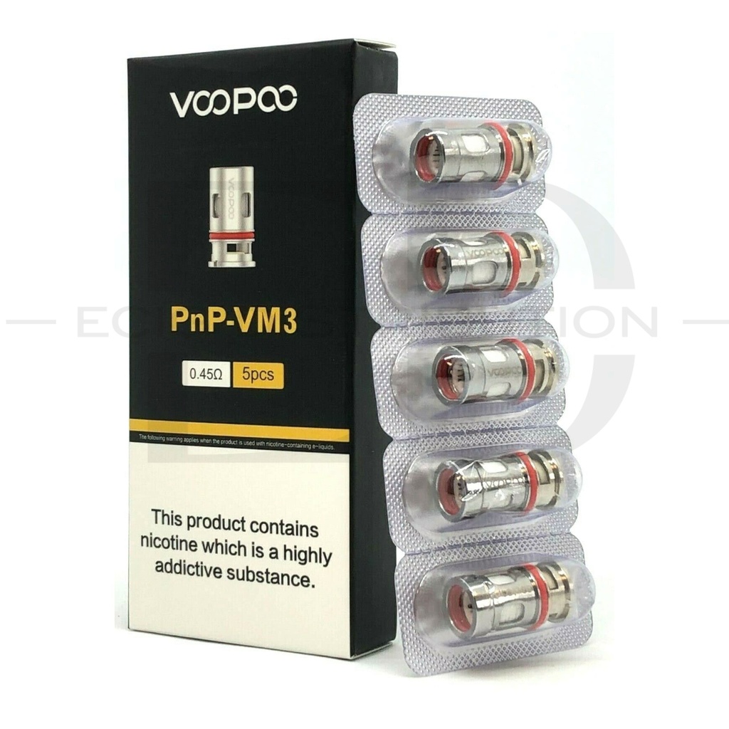 Voopoo PNP VM3 Coil 5Pcs/Pack - 0.45 Ohm