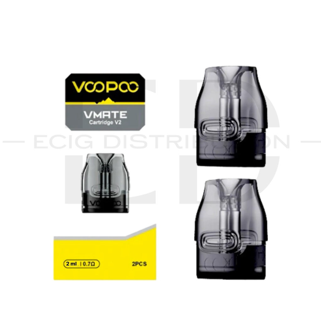 Voopoo Vmate V2 Refillable Pod 2Pcs/Pack - 0.7 Ohm
