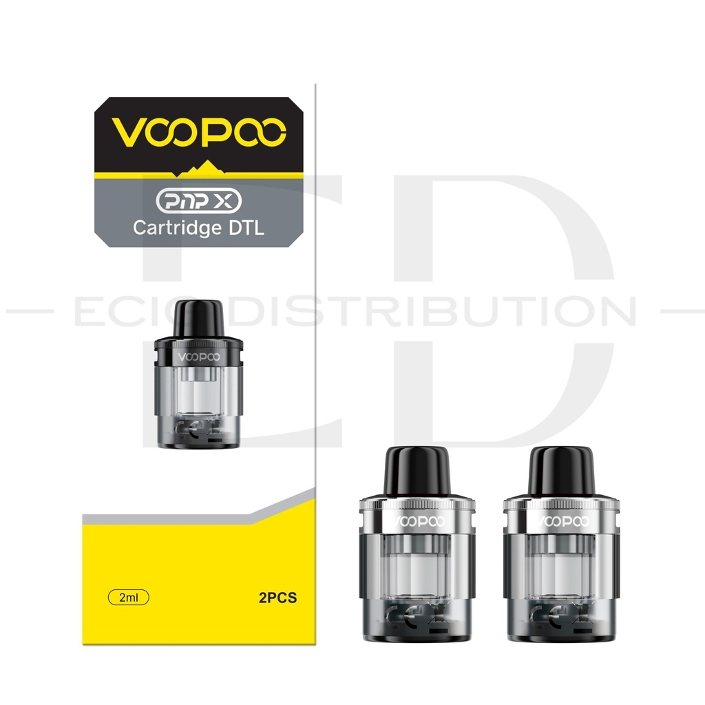 Voopoo PNP X DTL Refillable Pod 2Pcs/Pack - Silver