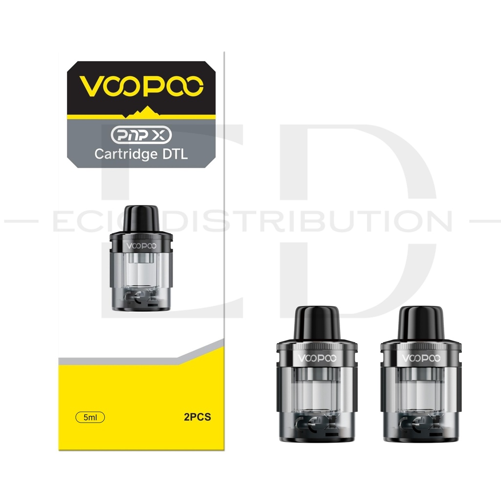 Voopoo PNP X DTL Refillable Pod 2Pcs/Pack - Gray XL