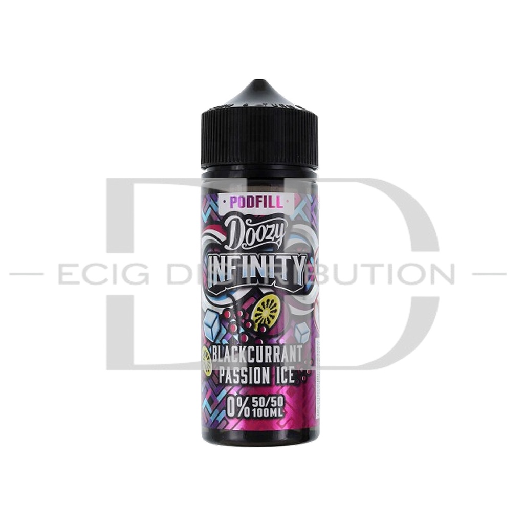 Doozy Infinity 100ML Shortfill 70/30 - Blackcurrant Passion Ice 0MG