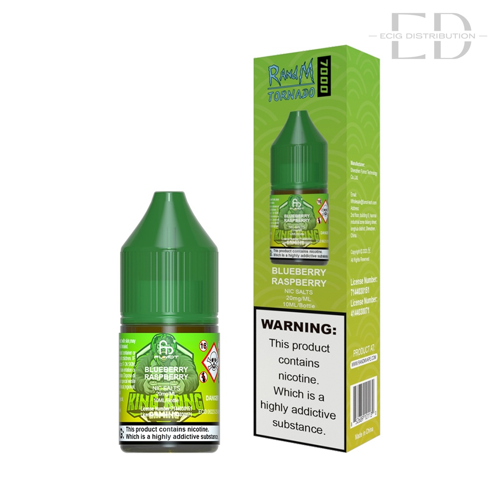 Fumot RandM Nic Salts - Blueberry Raspberry 20MG