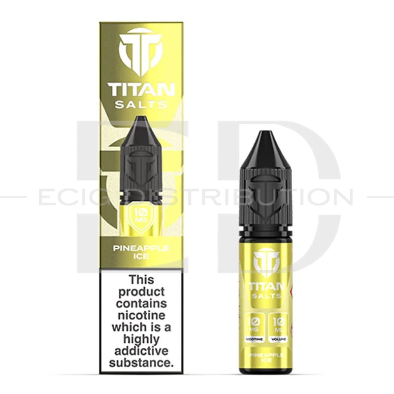 Titan Nic Salts - Pineapple Ice 10MG