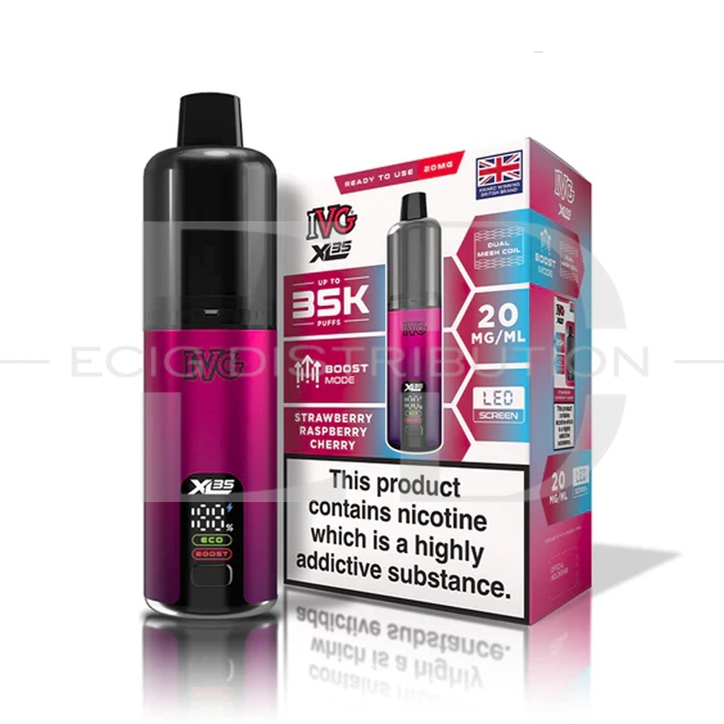 IVG XL 35 Pod Kit - Strawberry Raspberry Cherry 20MG