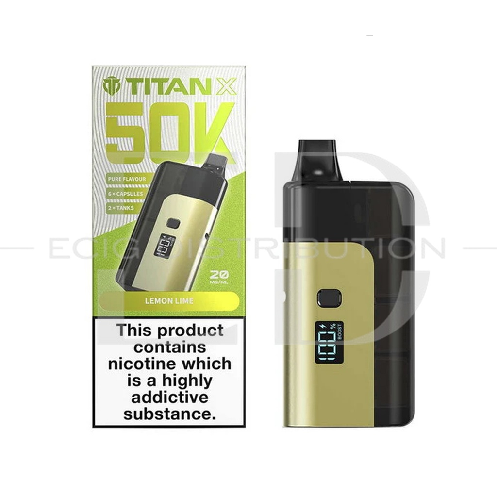 Titan X 50K Pod Kit - Lemon Lime