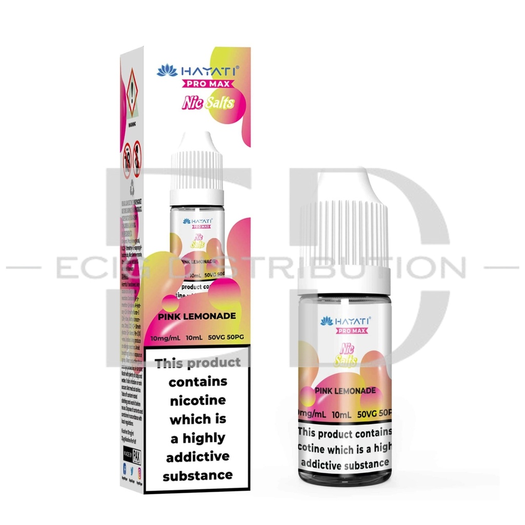 Hayati Nic Salts - Pink Lemonade 10MG