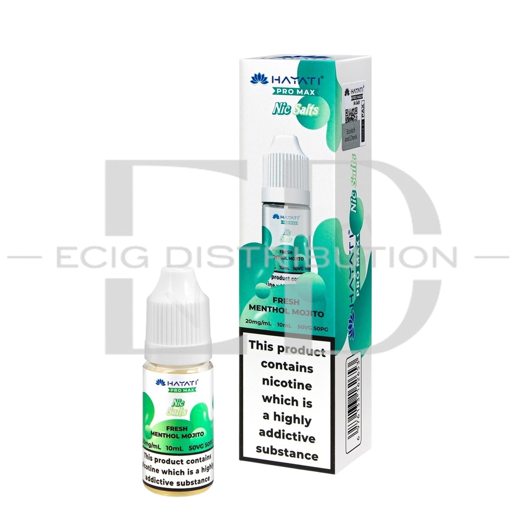 Hayati Nic Salts - Fresh Menthol Mojito 20MG