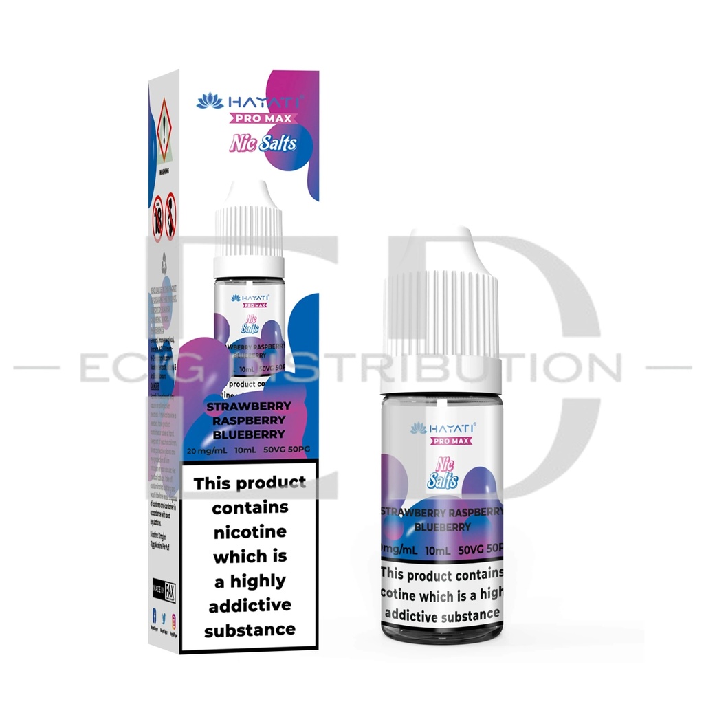 Hayati Nic Salts - Strawberry Raspberry Blueberry 20MG