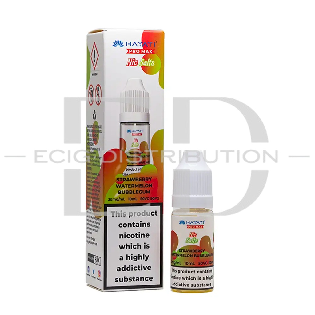 Hayati Nic Salts - Strawberry Watermelon Bubblegum 20MG
