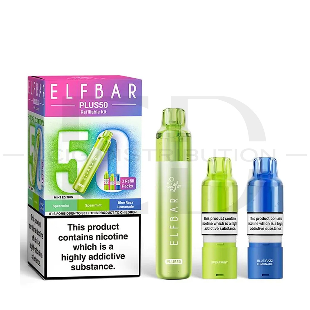 Elfbar Plus50 Pod Kit - Mint Edition