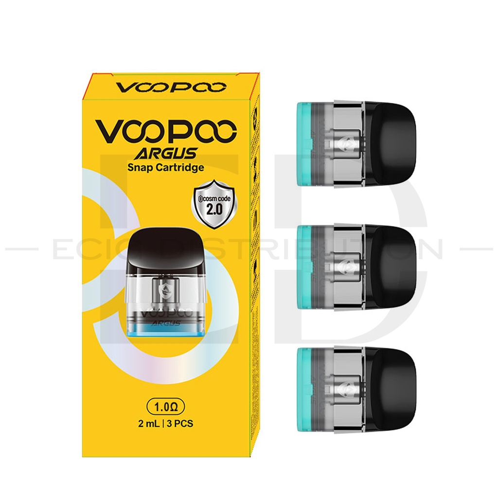 Voopoo Argus Snap Cartridge Refillable Pod 3Pcs/Pack - 1.0 Ohm