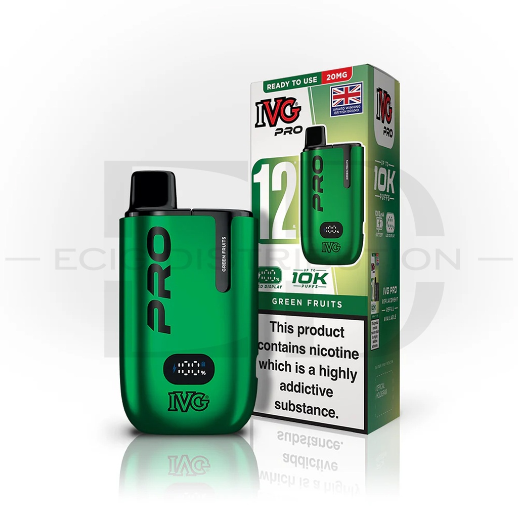 IVG Pro 12 Pod Kit - Green Fruits 20MG