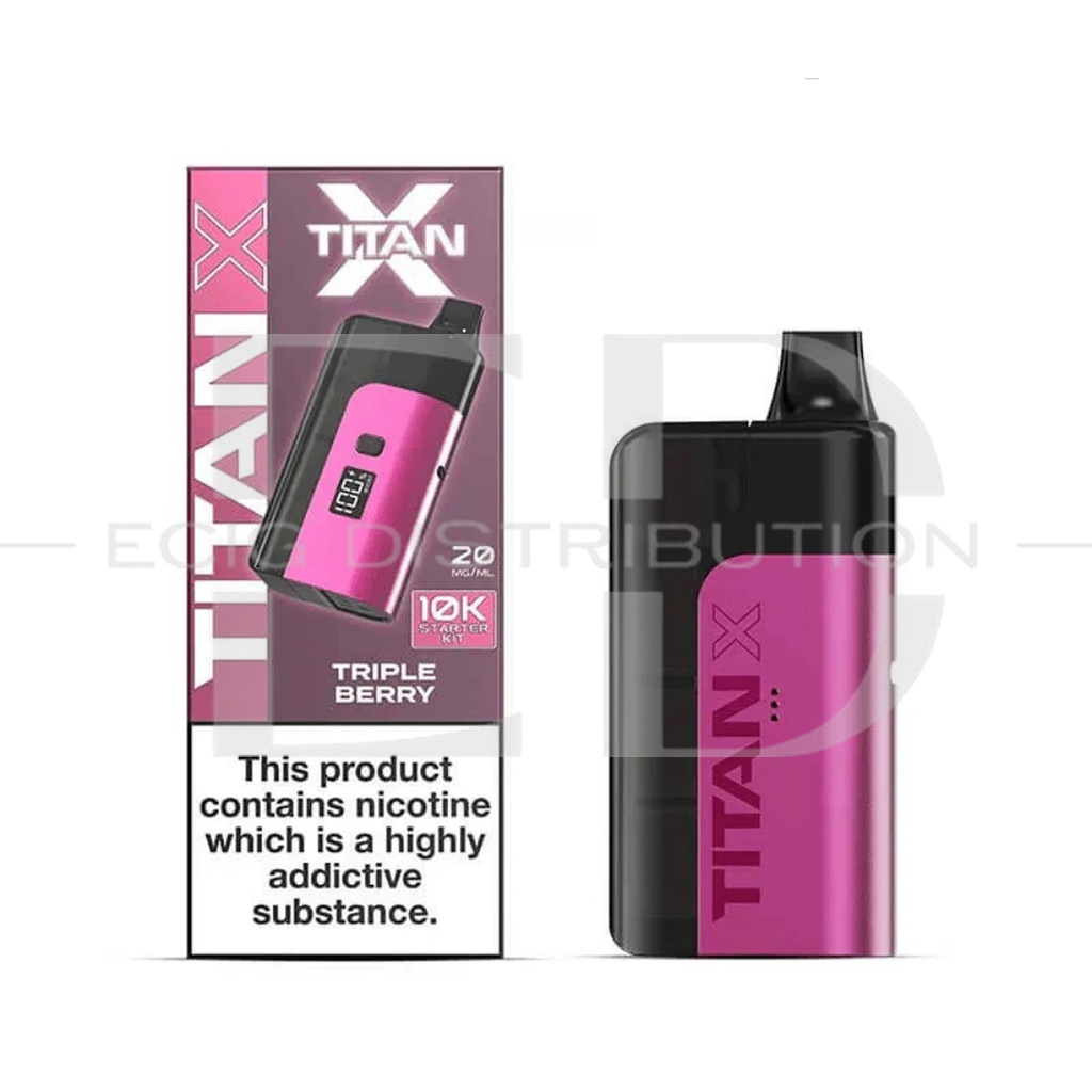 Titan X Pod Kit - Triple Berry
