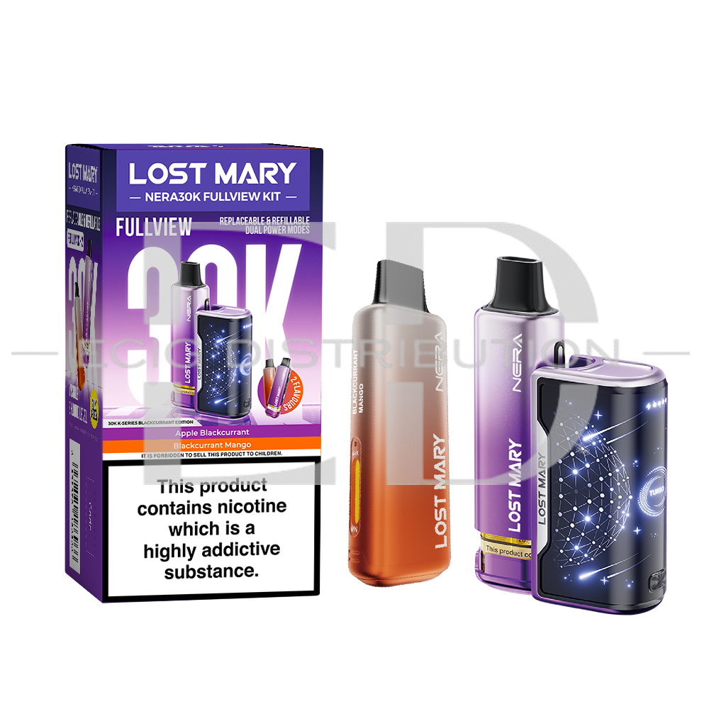 Lost Mary Nera 30K Full View Kit - Blackcurrant Edition