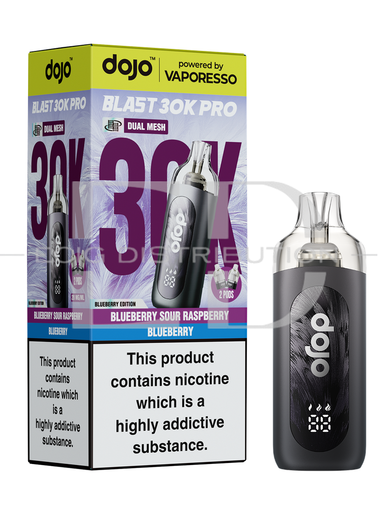 Vaporesso Dojo Blast 30K Pro Pod Kit - Blueberry Edition 20MG