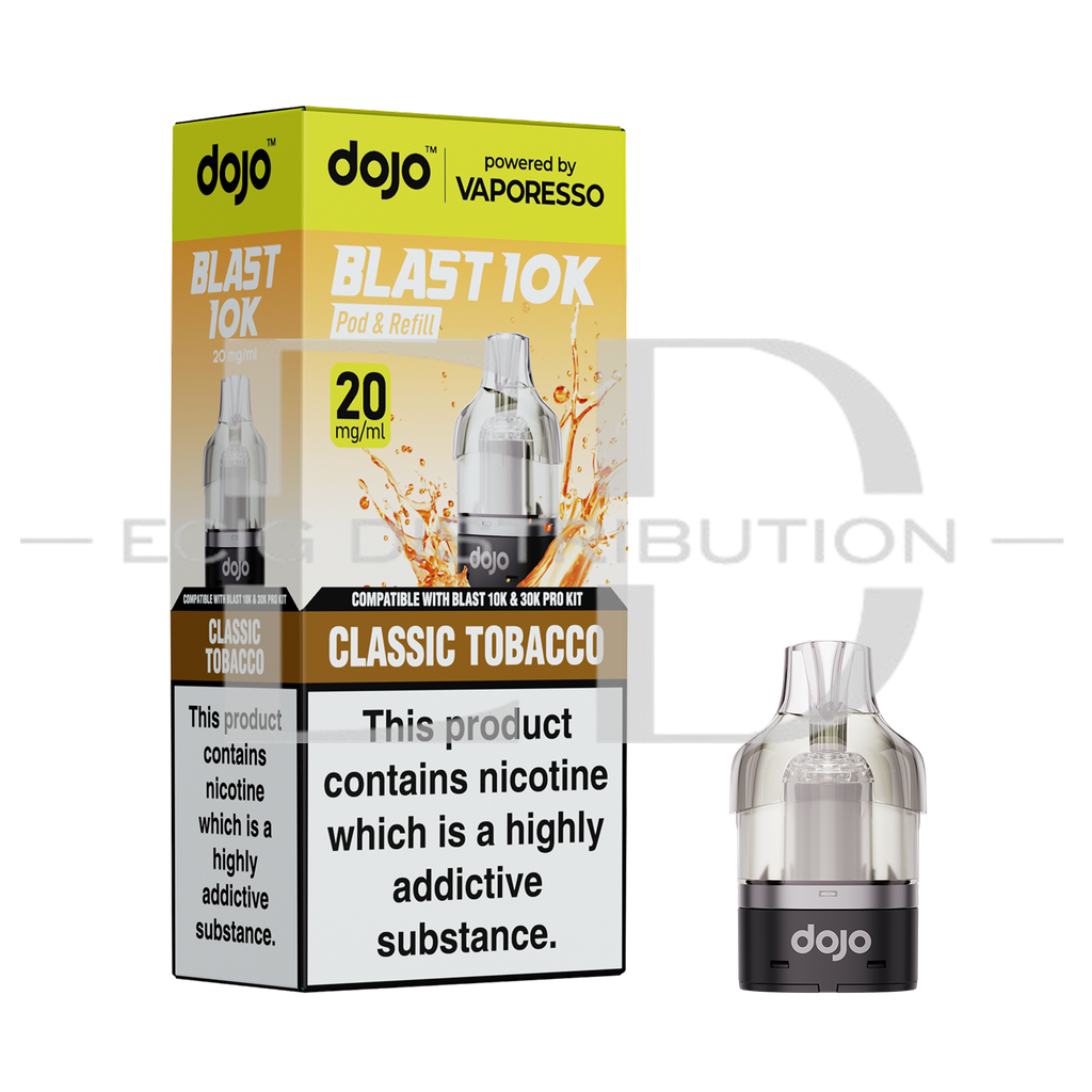 Vaporesso Dojo Blast 30K Pro Refillable Pod - Classic Tobacco 20MG