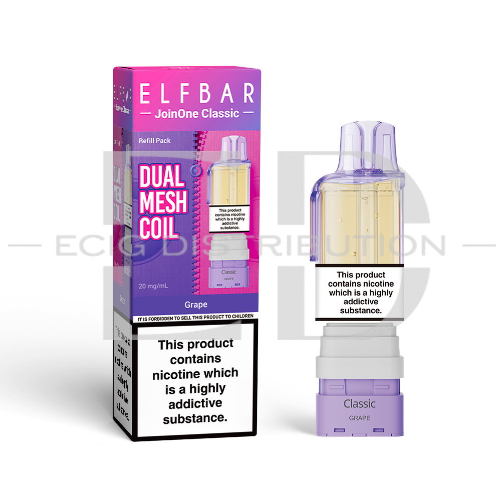 Elfbar JoinOne15K Classic Series Refillable Pod - Grape