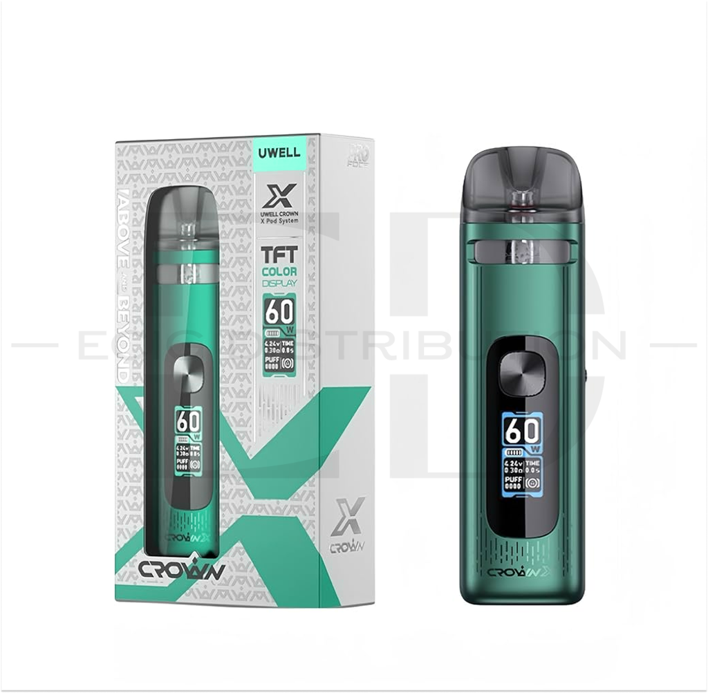 Uwell Crown X Pod Kit - Green