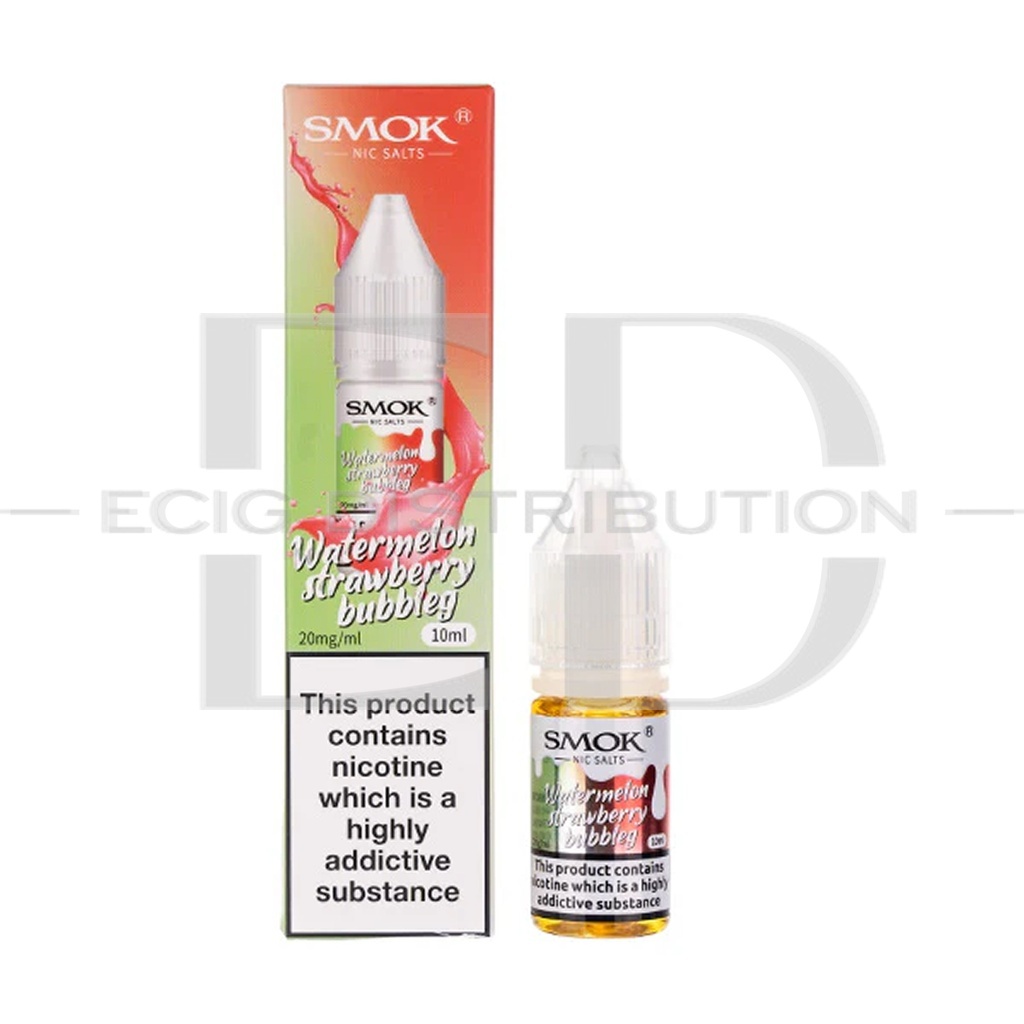 Smok Nic Salts - Watermelon Strawberry Bubblegum 20MG