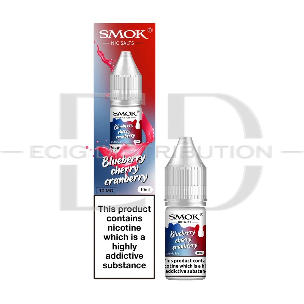 Smok Nic Salts - Blueberry Cherry Cranberry 10MG