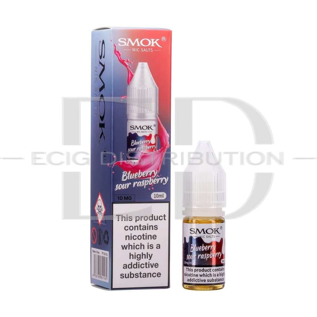 Smok Nic Salts - Blueberry Sour Raspberry 10MG