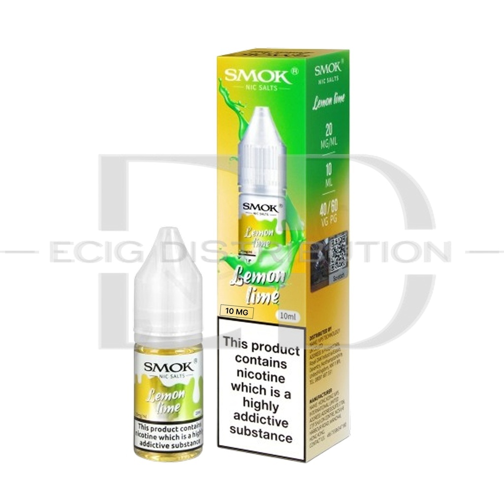 Smok Nic Salts - Lemon Lime 10MG