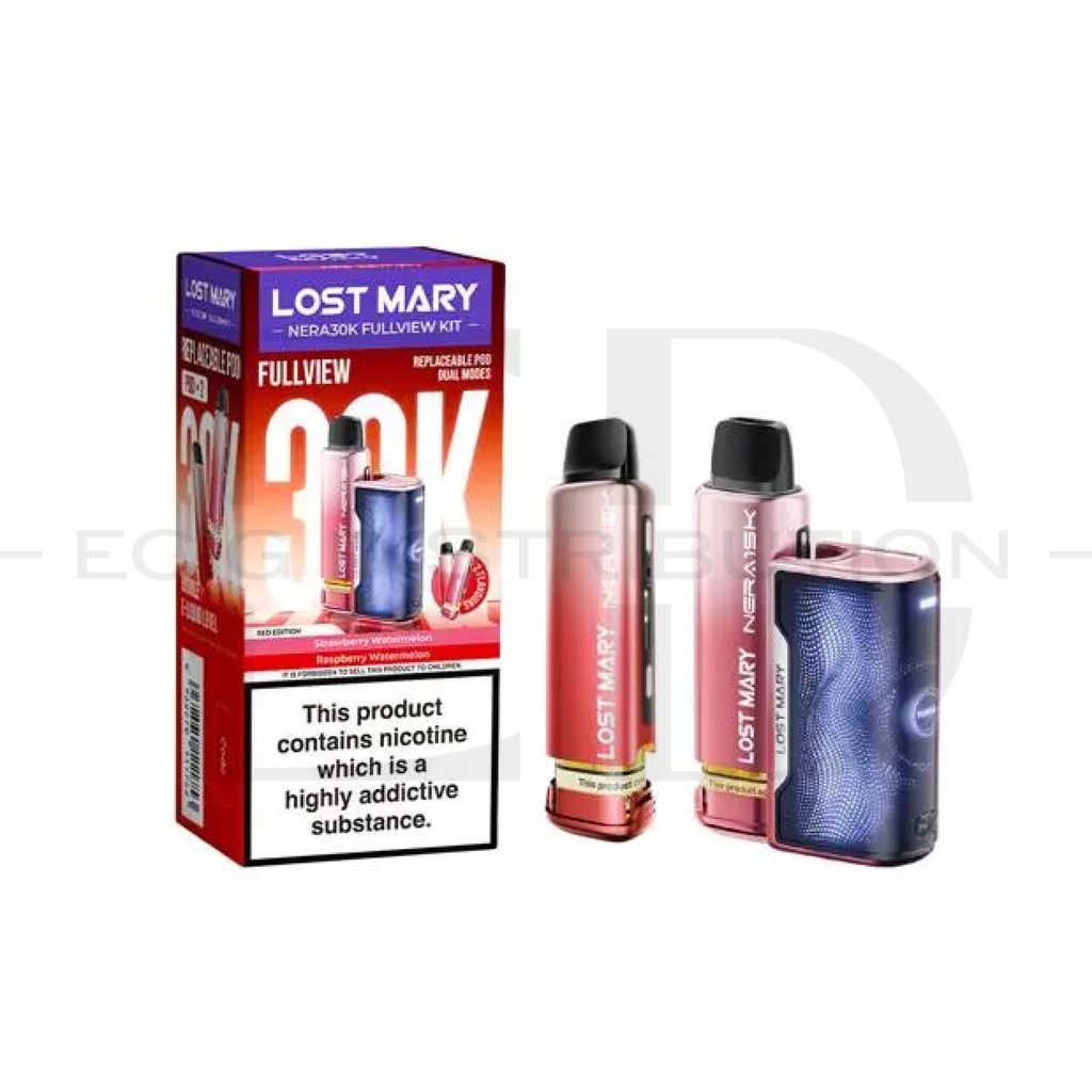 Lost Mary Nera 30K Full View Kit - Red Edition