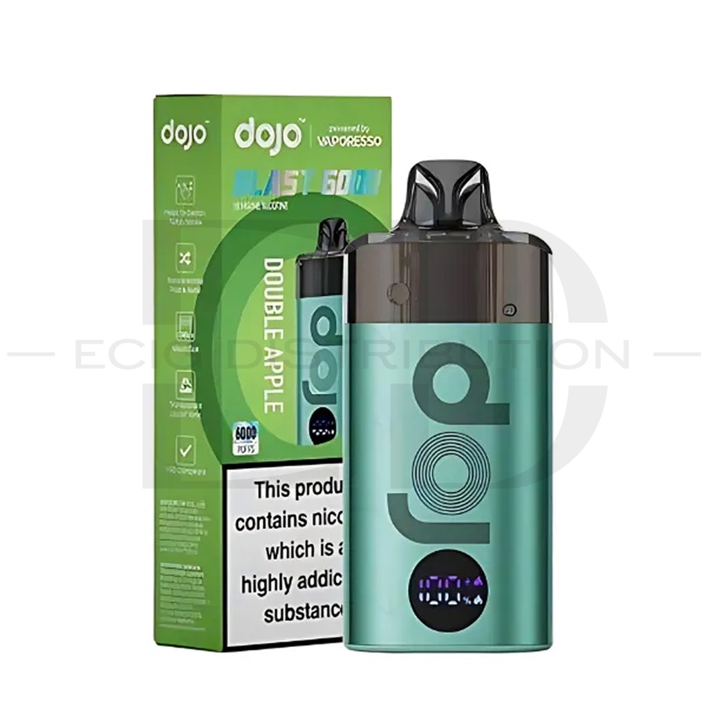 Vaporesso Dojo Blast 6000 Pod Kit - Double Apple 20MG