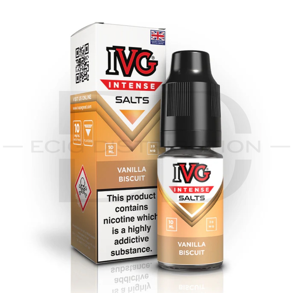 IVG Nic Salts - Vanilla Biscuit 20MG