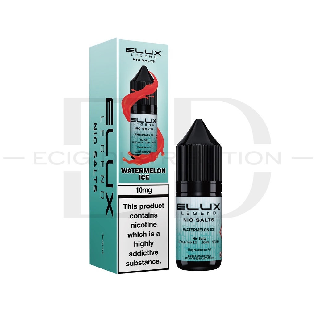 Elux Nic Salts - Watermelon Ice 10MG