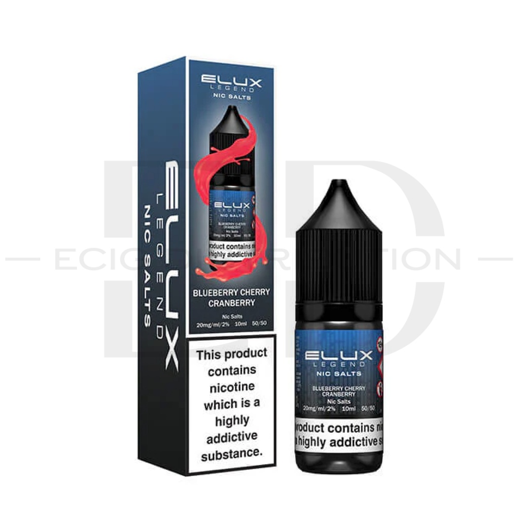Elux Nic Salts - Blueberry Cherry Cranberry 20MG