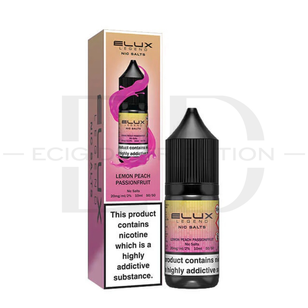 Elux Nic Salts - Lemon Peach Passionfruit 20MG