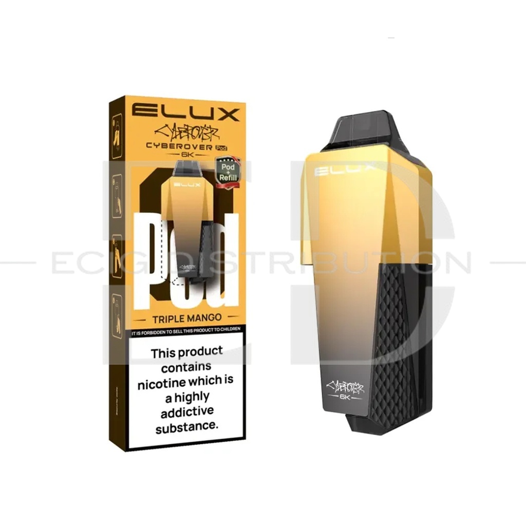 Elux Cybreover Refillable Pod - Triple Mango