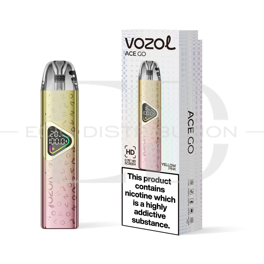 Vozol Ace Go Pod Kit - Yellow Pink