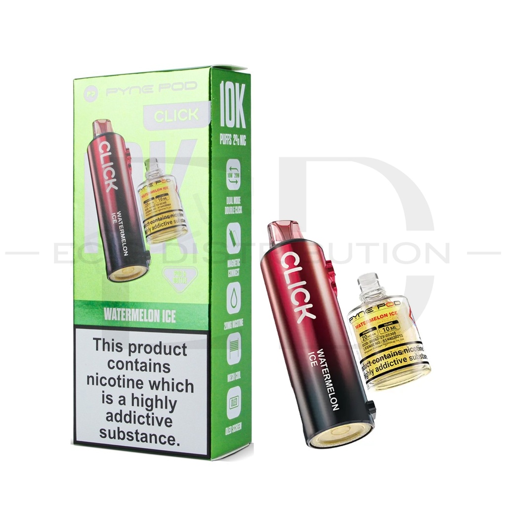 Pyne Pod Click 10K Refillable Pod - Watermelon Ice