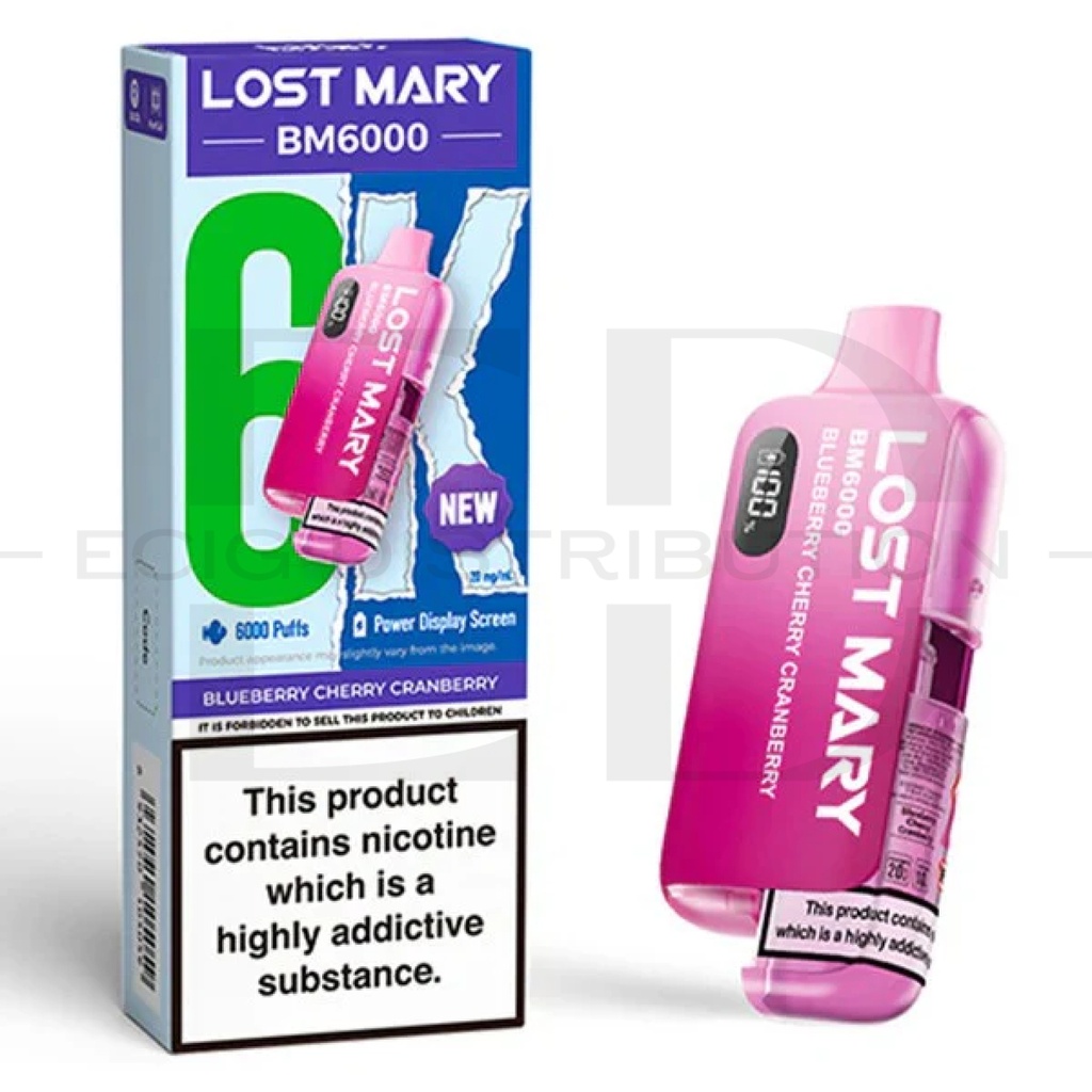 Lost Mary BM6000 Pod Kit - Blueberry Cherry Cranberry