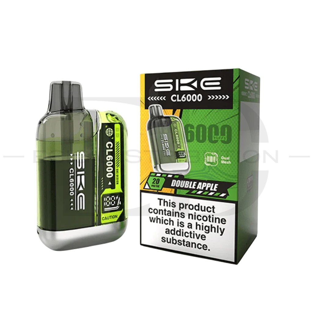 SKE Crystal CL6000 Pod Kit - Double Apple