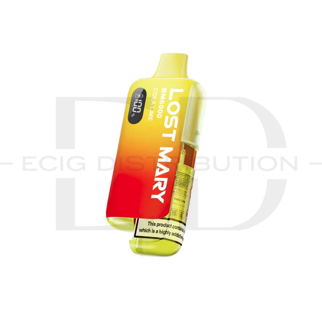 Lost Mary BM6000 Pod Kit - Cola Lime