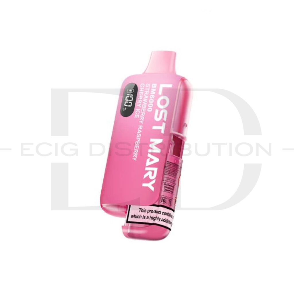 Lost Mary BM6000 Pod Kit - Strawberry Raspberry Cherry Ice