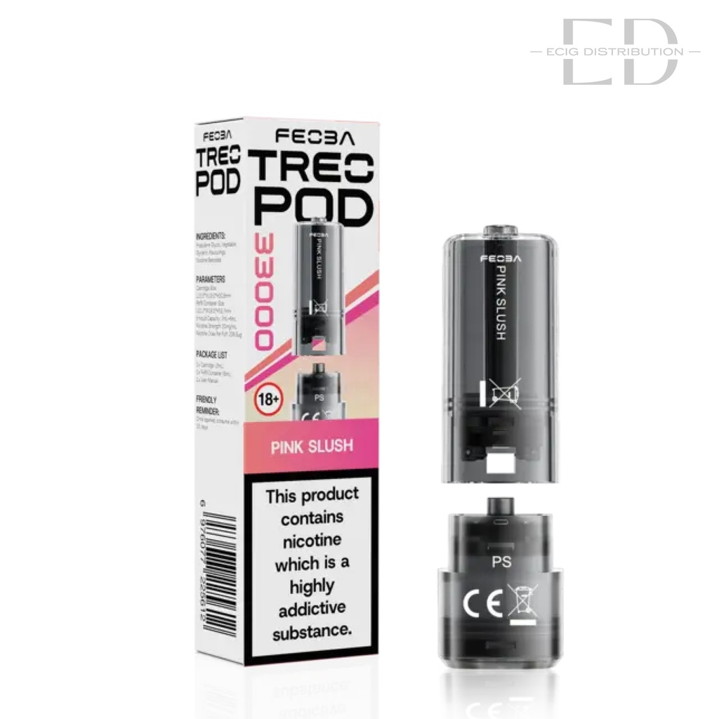 Feoba Treo 33K Refillable Pod - Pink Slush 20MG