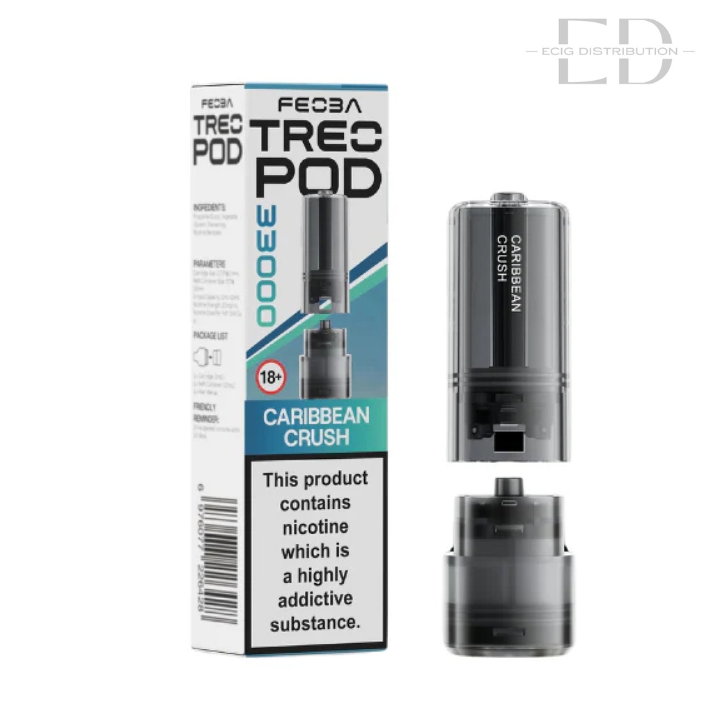 Feoba Treo 33K Refillable Pod - Caribbean Crush 20MG