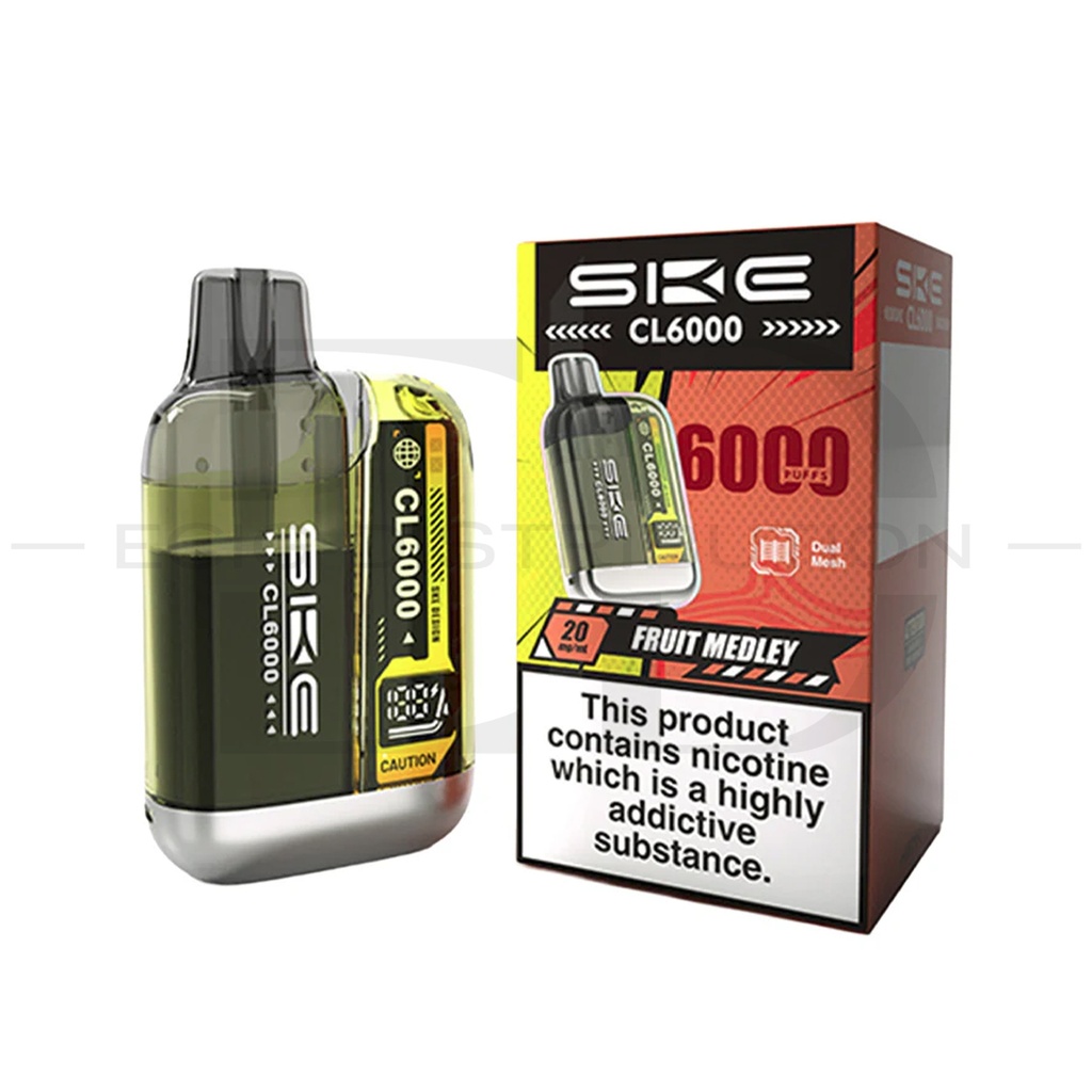 SKE Crystal CL6000 Pod Kit - Fruit Medly