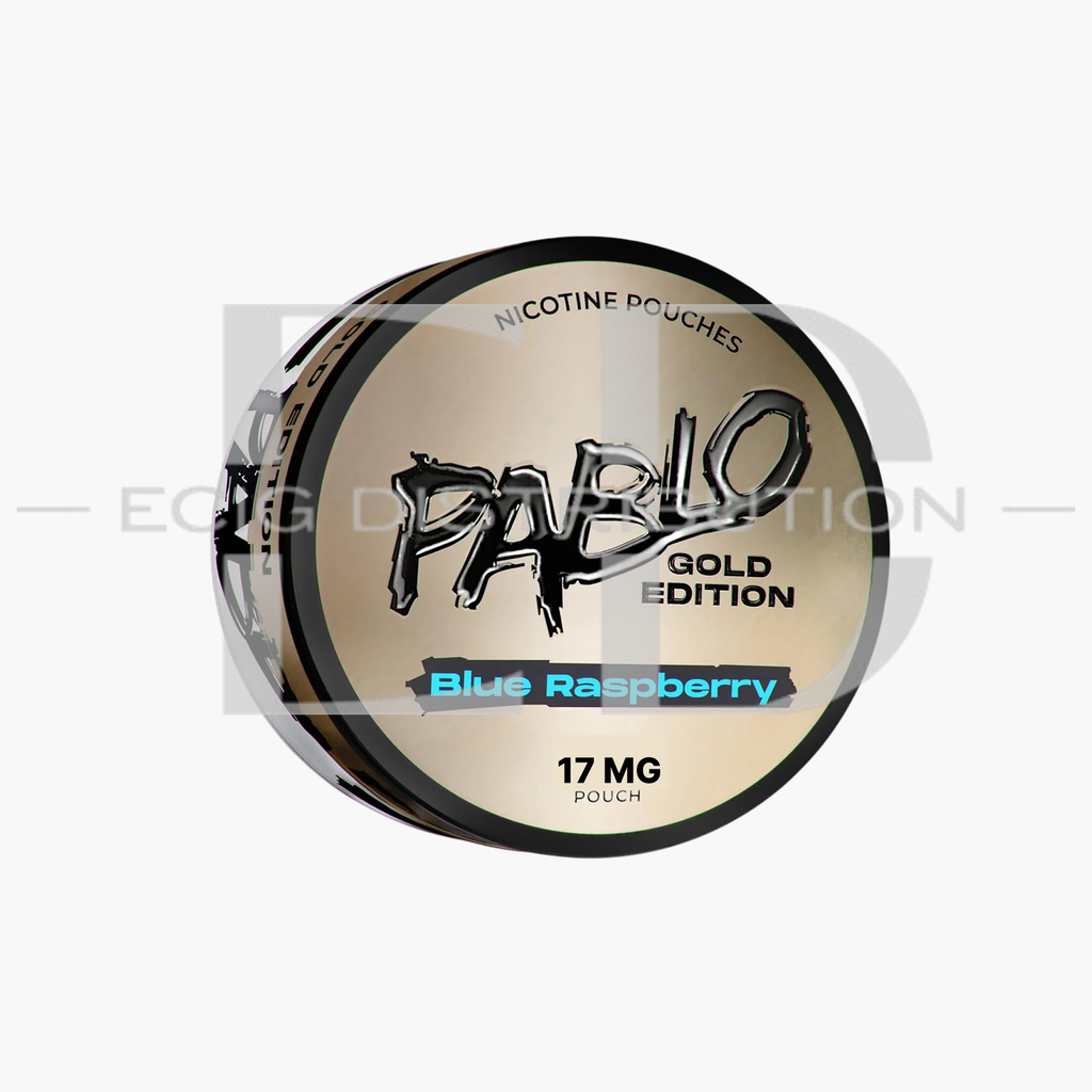 Pablo Nicotine Pouches Gold Edition - Blue Raspberry 17MG