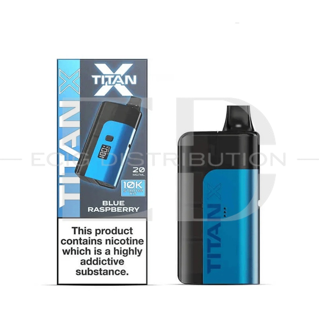 Titan X Pod Kit - Blue Raspberry