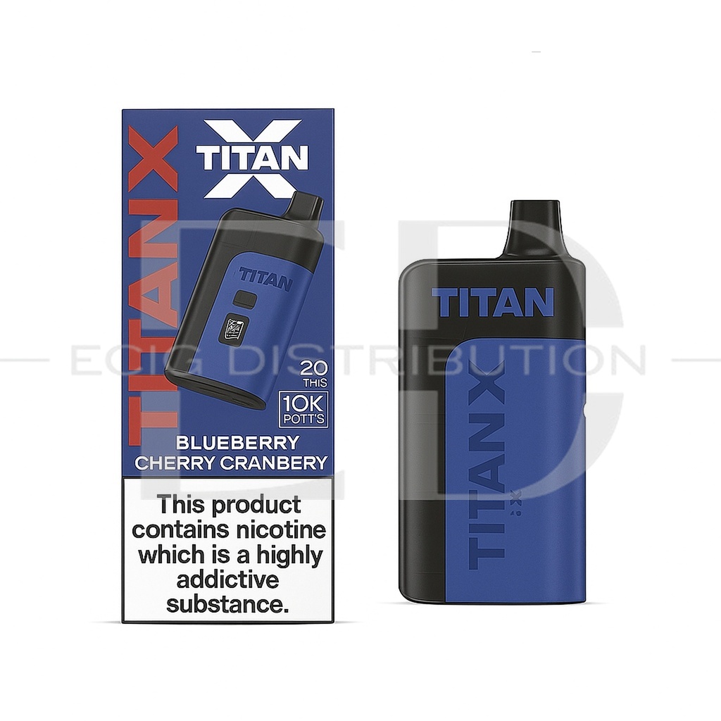 Titan X Pod Kit - Blueberry Cherry Cranberry