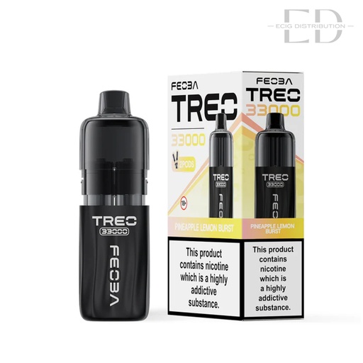 [FEOT33PK-PLB20MG] Feoba Treo 33K Pod Kit - Pineapple Lemon Burst 20MG
