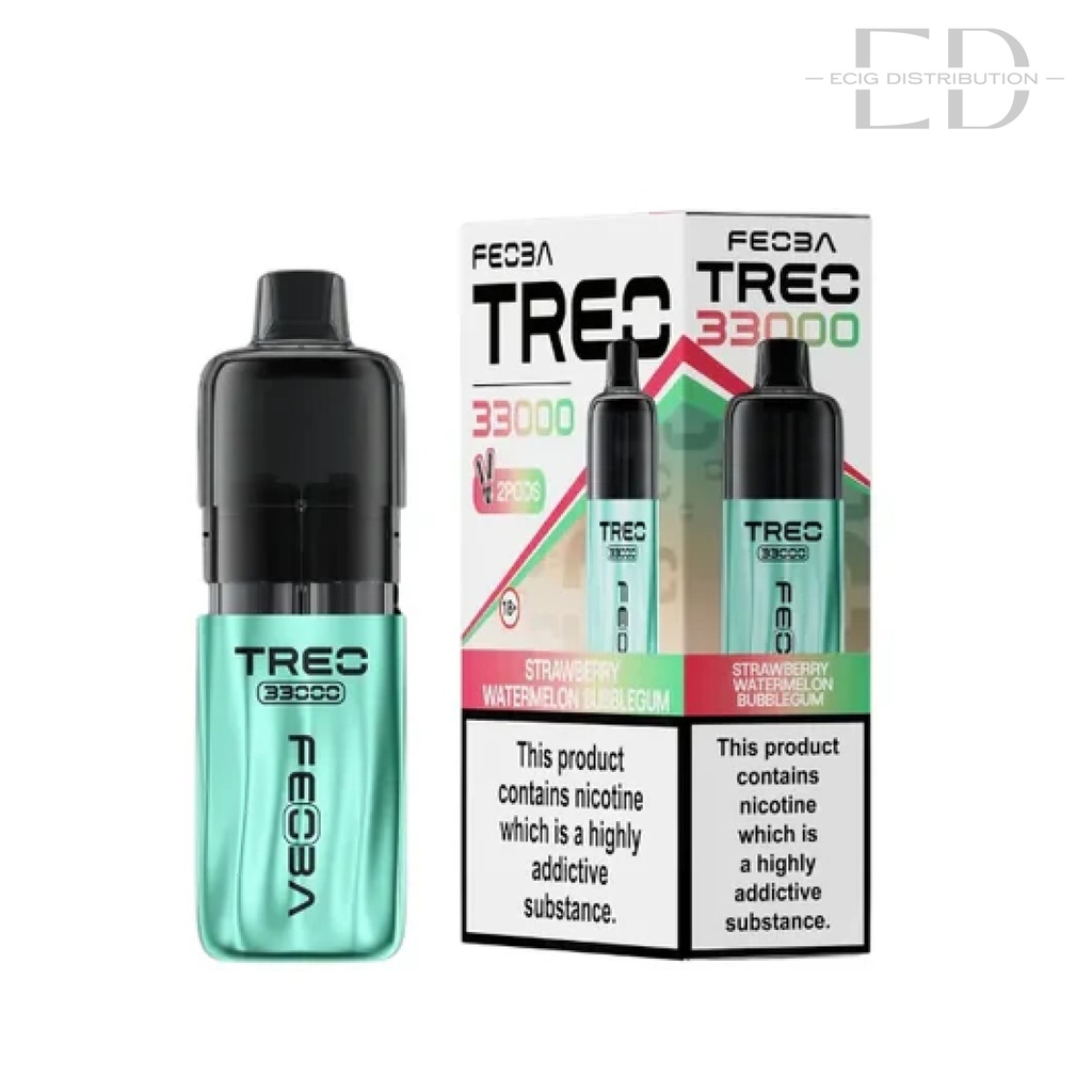 Feoba Treo 33K Pod Kit - Strawberry Watermelon Bubblegum 20MG