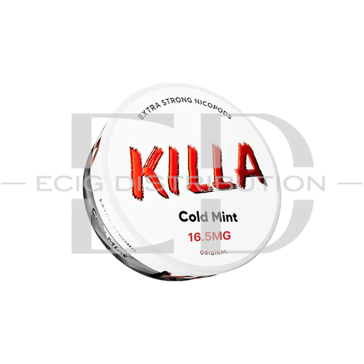 [KILNPO-CM16.5MG] Killa Nicotine Pouches - Cold Mint 16.5MG