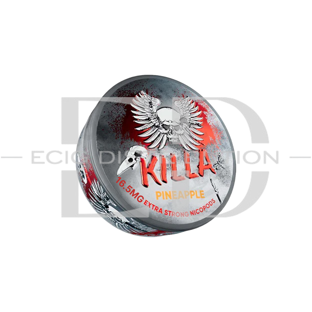 Killa Nicotine Pouches - Pineapple 16.5MG