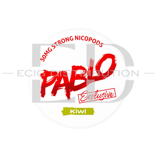 [PABNPO-K50MG] Pablo Nicotine Pouches - Kiwi 50MG